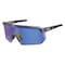 Ergodyne AEGIR-MI, Safety Glasses, Blue Mirror Lens, Clear Smoke Frame, Half-Frame AEGIR-MI - alternate 9